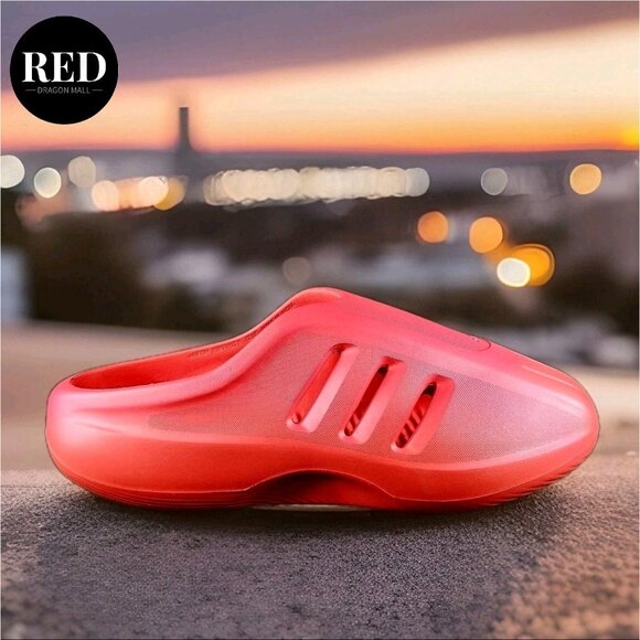 Adidas Originals adiFOM IIInfinity Mule Scarlet Red Slides JI4552 - Men\'s Sz 12 main image 7